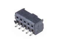 clp-105-02-f-dh Samtec CLP Series Right Angle Surface Mount PCB Socket, 10-Contact, 2-Row, 1.27mm Pitch, Solder Termination