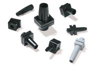 634-31260 HellermannTyton H126 Black Polyvinylchloride Cable Grommet