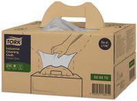 520372 Tork Grey Non Woven Fabric Cloths for Industrial Cleaning, Box of 210, 415 x 355mm, Repeat Use