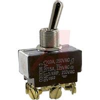 2gl54-73 Carling Technologies Toggle Switch, Panel Mount, On-On, DPDT, Screw Terminal, 250V ac