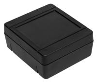 192-0799 RS PRO Black ABS Enclosure, IP54, IK06, 90 x 80 x 38mm