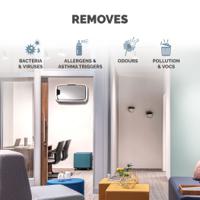 9573901 Fellowes HEPA Air Purifier, 110m², 31 dB, 36 dB, 41 dB, 47 dB, 58 dB