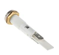 c027500nbc Arcolectric (Bulgin) Ltd 0275 Series Green Neon Panel Mount Indicator, 230V ac, 10mm Mounting Hole Size, Solder Tab
