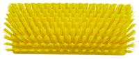 70476 Vikan Medium Bristle Yellow Scrubbing Brush, 41mm bristle length, Polyester bristle material