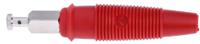 972518101 Hirschmann Test & Measurement Red Male Banana Plug, 4 mm Connector, Solder Termination, 32A, 30 V ac, 60V dc, Nickel