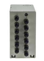 172-7332 RS PRO Din Rail Demarcation BoxSeries, 12 Port ST, Multimode Demarcation Box