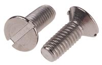 914-1863 RS PRO Slot M3 Countersunk A4 316 Stainless Steel Machine Screws DIN 963 x 8.0mm