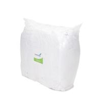 wt8 Smartora Premium Towelling Rags 8Kg White Wipes for General Purpose, Dry Use, Bag, Repeat Use