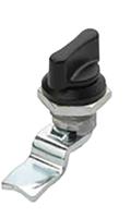 146-1812 RS PRO Cabinet Lock, 20.5mm Panel-to-Tongue, 16.2 x 14.2mm Cutout, Knob Unlock