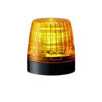 ne-24a-y Patlite NE-A Series Amber Steady Beacon, 24 V dc, Surface Mount, LED Bulb, IP65
