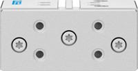 dfm-25-25-p-a-gf Festo Pneumatic Guided Cylinder - 170848, 25mm Bore, 25mm Stroke, DFM Series, Double Acting