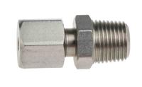 158-610 RS PRO 1/8 BSPT Compression Fitting for Use with Thermocouple or PRT Probe, 3mm Probe, RoHS Compliant Standard