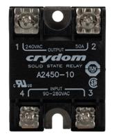 a2450-10 Sensata Crydom Series 1 240 VAC Series Solid State Relay, 50 A Load, Panel Mount, 280 V rms Load, 280 V ac Control