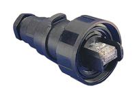 px0834a Bulgin PX0 Series Male Ethernet Connector, Cable Mount Straight