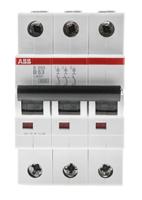2cds253001r0635-s203-b63 ABB System Pro M Compact S200 MCB, 3P, 63A Curve B, 400V AC, 10 kA Breaking Capacity