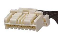 15135-0806 Molex 8 Way Male CLIK-Mate to 8 Way Male CLIK-Mate Wire to Board Cable, 600mm