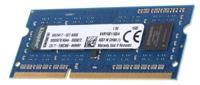 kvr16s11s84 Kingston 4 GB DDR3 Laptop RAM, 1600MHz, SODIMM, 1.5V