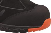 brooks3no42 Delta Plus Men's Black, Orange Composite Toe Capped Safety Trainers, UK 8, EU 42