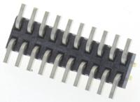 fts-110-02-l-dv Samtec FTS Series Straight Surface Pin Header, 20 Contact(s), 1.27 mm Pitch, 2 Row, Unshrouded