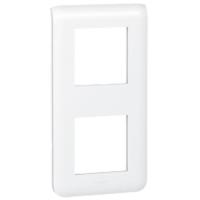 078822l Legrand White 2 Gang Faceplate & Mounting Plate