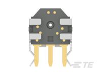 2416191-2 TE Connectivity Grey Cap Tactile Switch, SPST 1mA 2.9mm Through Hole