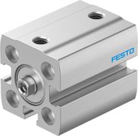 adn-s-12-25-i-p-a Festo Pneumatic Compact Cylinder - 8076412 12 mm Bore, 25 mm ADN-S-12-25-I-P-A Series, Double Acting Acting