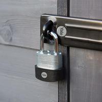 y125b401221 Yale Padlock Brass, Steel Steel Padlock, 6mm Shackle, 47mm Body