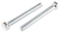 917-3043 RS PRO Bright Zinc Plated Steel, Hex Bolt, M16 x 130mm