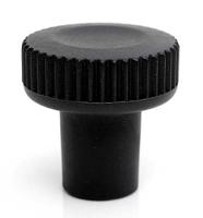 188-931 RS PRO Black Thermoplastic Thumbscrew Clamping Knob, M8, Threaded Mount