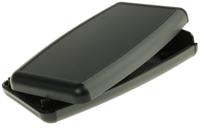 1553dbkbat Hammond 1553 Series Black ABS Handheld Enclosure, Integral Battery Compartment, IP54, 147.24 x 89 x 25mm