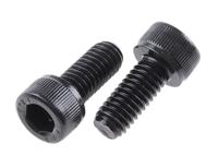 822-9313 RS PRO Black, Self-Colour Steel Hex Socket Cap Screw, DIN 912, M6 x 14mm