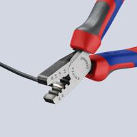 97-62-145-a Knipex 97 Hand Crimp Tool for Bootlace Ferrule, 0,25 → 2,5mm² Wire