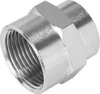 npfc-s-2g18-f Festo NPFC Series Straight Fitting, G 1/8 Female to G 1/8, Threaded Connection Style, 8030291