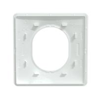 s300702 Schneider Electric White, 1 Gang, Ovalis C Series