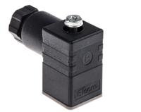 811-8225 RS PRO 2P+E DIN 43650 C, Female Solenoid Valve Connector, 250 V ac Voltage