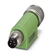 1519736 Phoenix Contact 4 Pole M8 Plug to 4 Pole M12 Socket Adapter