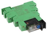2910507 Phoenix Contact PLC-RSC- 24DC/21-21AU/MS Series Interface Relay, DIN Rail Mount, 24V dc Coil, DPDT, 2-Pole