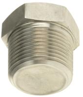 222-6620 RS PRO Stainless Steel Pipe Fitting Hexagon Plug, Male NPT 1in