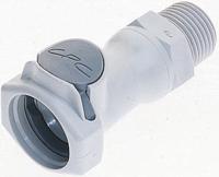 hfcd10612 Colder Products Hose Connector, Straight Threaded Coupling, NPT 3/8in, 4.2 bar