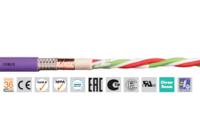 cfbus001-50m Igus chainflex CFBUS Data Cable, 2 Cores 0.25 mm² 24 AWG, Screened, 50 m, Purple Thermoplastic Elastomer Sheath