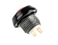 59-112 ITW Switches 59 Series Miniature Push Button Switch, Momentary, Panel Mount, 13.65mm Cutout, SPST, Clear LED, 125V ac,
