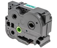 tze-751 Brother Black on Green Label Printer Tape, 8 m Length, 24 mm Width