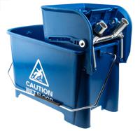 705-6268 20L Plastic Blue Mop Bucket With Handle