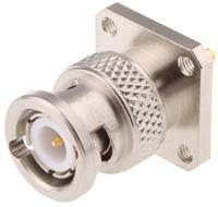 r141440000w Radiall, Plug Flange Mount BNC Connector, 50Ω, Solder Termination, Straight Body