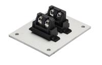 106-736 RS PRO Miniature Size Thermocouple Connector Panel for Use with Thermocouple J, RoHS Standard
