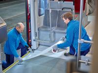 04416-00002-00 Tesa White Anti-Slip Flooring PP Film 66m x 470mm x 210μm