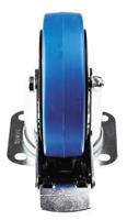 3477ufr125p62blue Tente Braked Swivel Castor Wheel, 250kg Capacity, 125mm Wheel