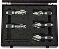 506-7430 RS PRO Cobalt Steel 14 → 22mm Cutting Diameter Magnetic Drilling Hole Cutter Set