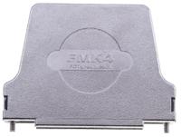 fmk4-k201-1731110063 FCT from Molex FMK Series Die Cast Zinc Angled D Sub Backshell, 37 Way, Strain Relief
