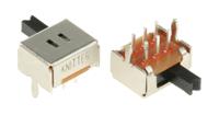 mfp213n-ra KNITTER-SWITCH PCB Slide Switch DPDT Latching 100 mA@ 12 V dc Slide